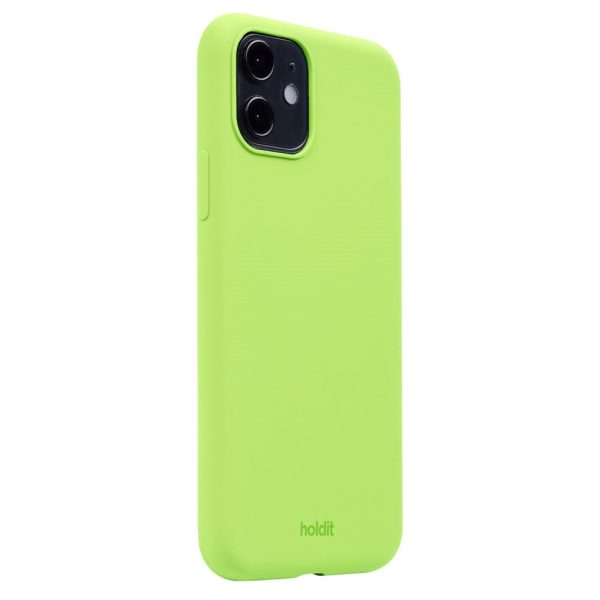 Holdit iPhone 11 Soft Touch Silikone Case - Acid Green Hot on Sale