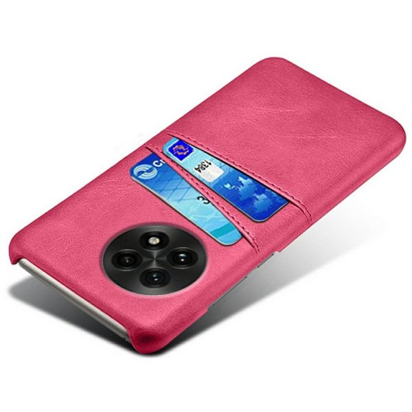 EIDERWOOD OnePlus 13 Kunstlæder Cover m. Indbygget Kortholder - Pink For Cheap