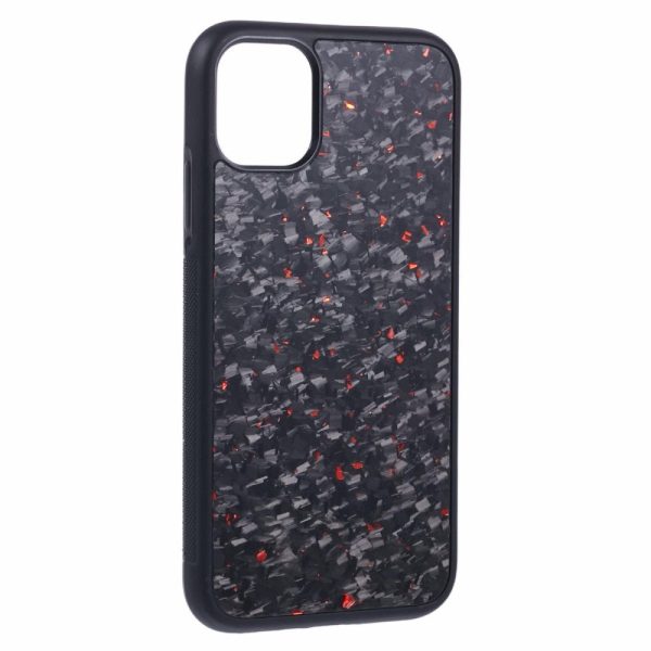 EIDERWOOD iPhone 11 Aramid Fiber Bagside og Blød Plast cover - Rød For Discount