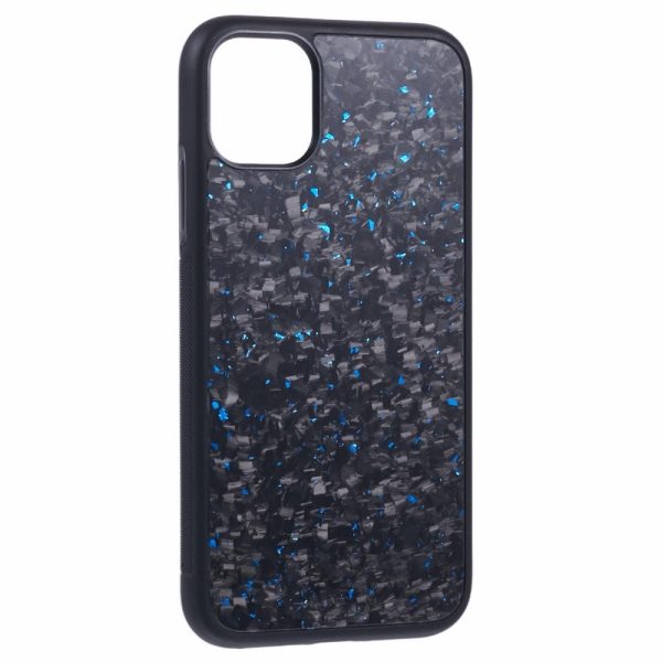 EIDERWOOD iPhone 11 Aramid Fiber Bagside og Blød Plast cover - Blå Fashion