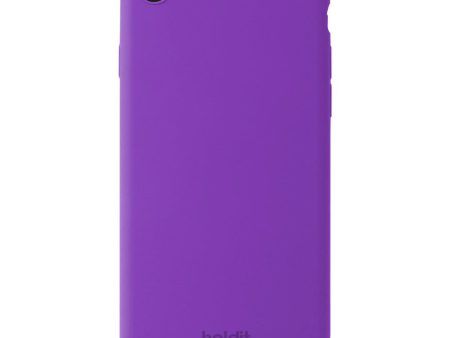 Holdit iPhone SE (2022   2020)   8   7 Soft Touch Silikone Case - Bright Purple Hot on Sale