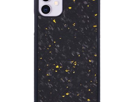 EIDERWOOD iPhone 11 Aramid Fiber Bagside og Blød Plast cover - Guld Hot on Sale