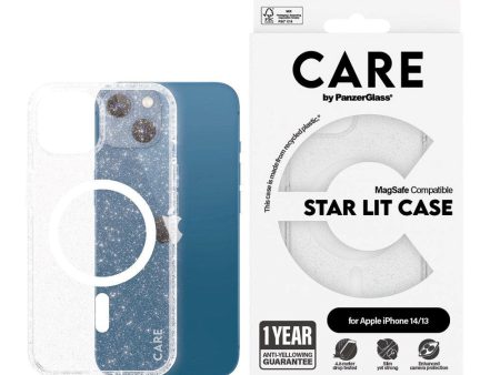 CARE by PanzerGlass iPhone 13   14 FLAGSHIP Urban Combat Case - MagSafe Kompatibel - Star Lit   White For Discount