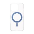 CARE by PanzerGlass iPhone 16 Pro Feature Kickstand Case - MagSafe Kompatibel - Transparent   Coronet Blue For Discount