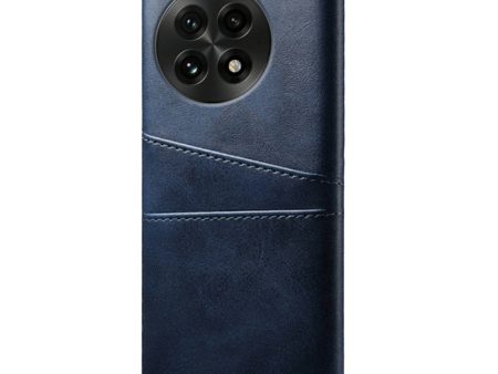 EIDERWOOD OnePlus 13 Kunstlæder Cover m. Indbygget Kortholder - Blå For Sale