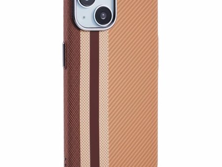 EIDERWOOD Mønstret Carbon Cover - iPhone 13 - MagSafe Kompatibel - Light Stripes Hot on Sale