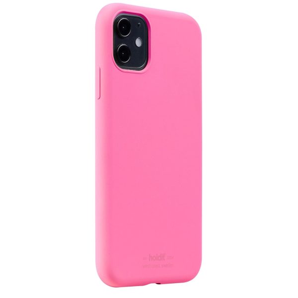 Holdit iPhone 11 Soft Touch Silikone Case - Bright Pink Discount