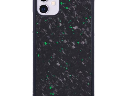 EIDERWOOD iPhone 11 Aramid Fiber Bagside og Blød Plast cover - Grøn Online Hot Sale