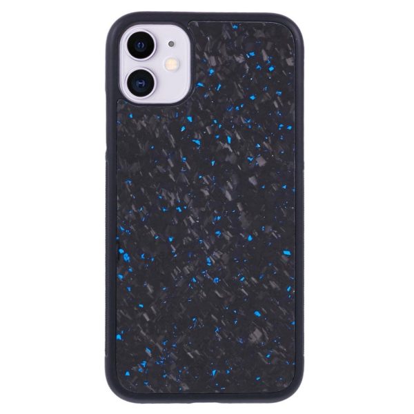 EIDERWOOD iPhone 11 Aramid Fiber Bagside og Blød Plast cover - Blå Fashion