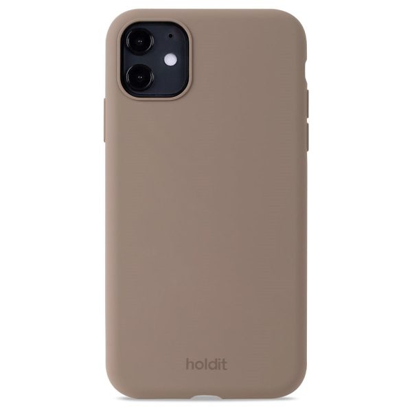 Holdit iPhone 11 Soft Touch Silikone Case - Mocha Brown Sale