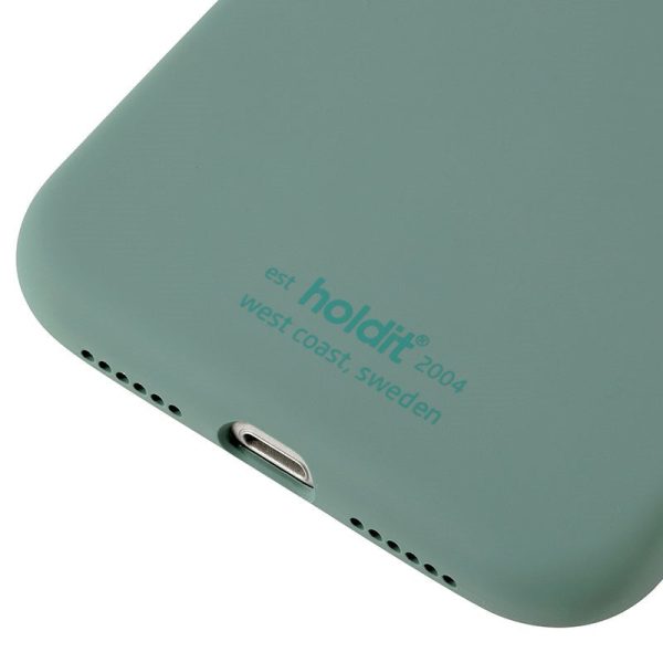 Holdit iPhone 11 Soft Touch Silikone Case - Moss Green For Discount