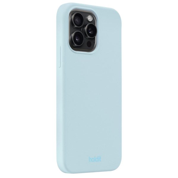 Holdit iPhone 14 Pro Max Soft Touch Silikone Case - Mineral Blue Sale