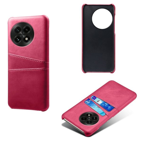 EIDERWOOD OnePlus 13 Kunstlæder Cover m. Indbygget Kortholder - Pink For Cheap