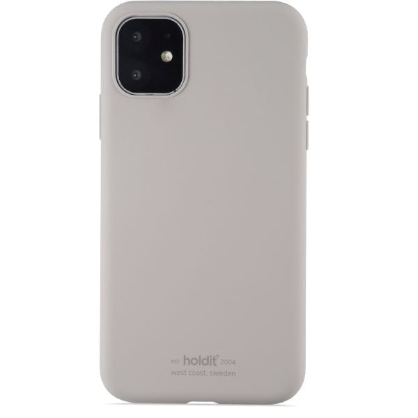 Holdit iPhone 11 Soft Touch Silikone Case - Taupe Fashion