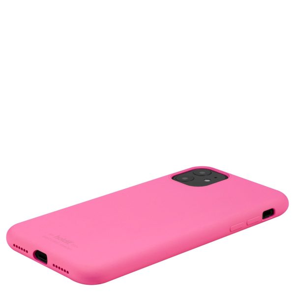 Holdit iPhone 11 Soft Touch Silikone Case - Bright Pink Discount