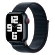 Apple Watch (42 44 SE 45 46 49mm) Lippa Nylon Rem - Mørkeblå on Sale