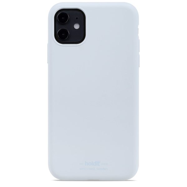 Holdit iPhone 11 Soft Touch Silikone Case - Mineral Blue Sale