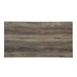 42  Black And Rustic Oak Rectangular Coffee Table With Two Shelves For Cheap