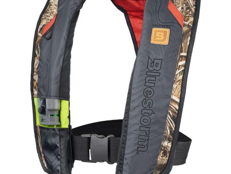 Bluestorm Stratus 35 Auto Type II Inflatable PFD - MAX5 Camo [BS-T1H-22-MX5] Online Sale