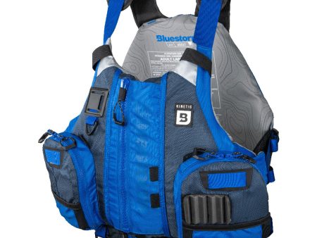 Bluestorm Kinetic Kayak Fishing Vest - Deep Blue - 2XL 3XL [BS-409-BLU-XXL] Cheap