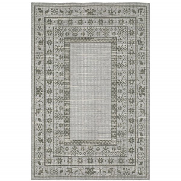 10  X 13  Beige Stain Resistant Indoor Outdoor Area Rug Online Sale