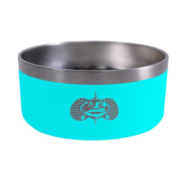 Toadfish Non-Tipping Dog Bowl - Teal [1051] Online Hot Sale