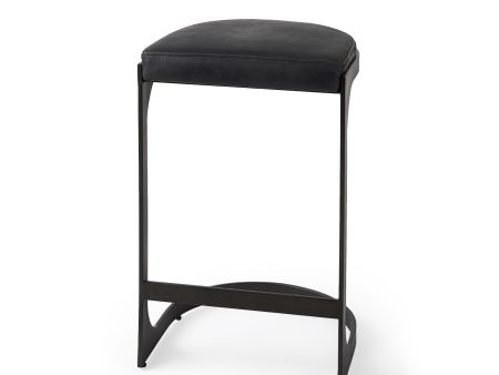 29  Black Iron Backless Bar Chair on Sale