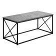 41  Gray And Black Wood And Metal Coffee Table For Cheap