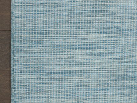 10  Aqua Power Loom Runner Rug Online Hot Sale