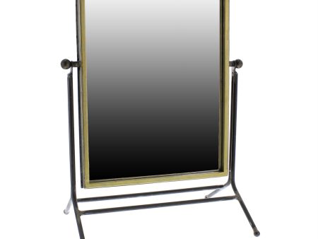 18  Black Framed Makeup Shaving Tabletop Mirror Supply