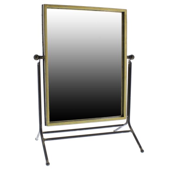 18  Black Framed Makeup Shaving Tabletop Mirror Supply