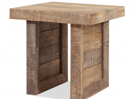 20  Brown Solid Wood Square End Table Fashion