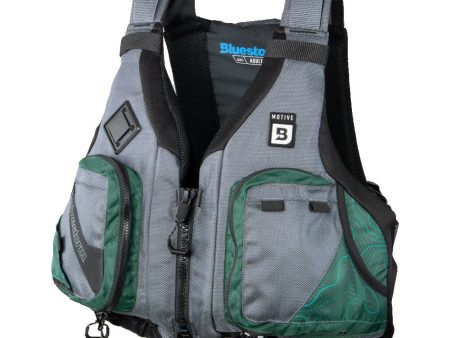 Bluestorm Motive Kayak Fishing Vest - Hunter Green - 2XL 3XL [248-HNT-2 3XL] For Cheap