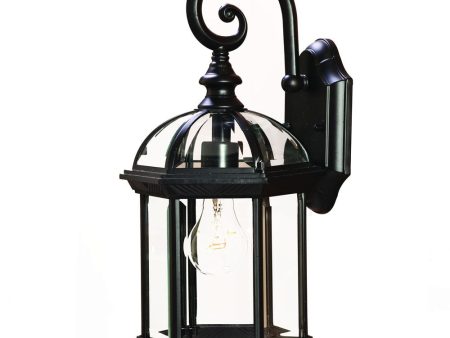 Matte Black Eastern Lantern Wall Light Supply