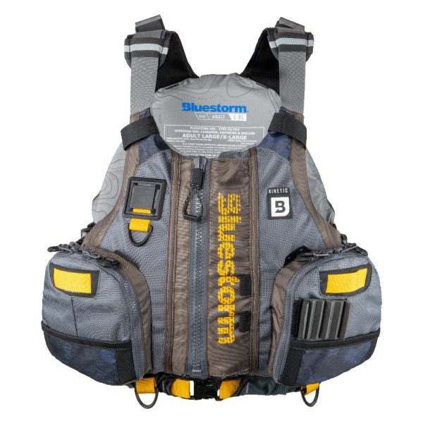 Bluestorm Kinetic Kayak Fishing Vest - Legendary Taupe - 2XL 3XL [409-TPE-2 3XL] Fashion