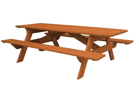 94  Cedar Chest Solid Wood Outdoor Picnic Table Online now