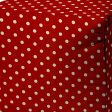 17  Red Cube Polka Dots Indoor Outdoor Pouf Cover Supply