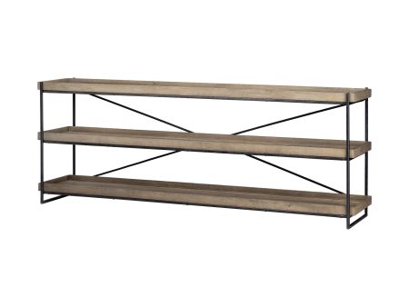 16  Brown Solid Wood Console Table Online Sale