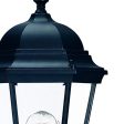 Matte Black Domed Glass Lantern Wall Light Online