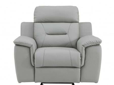 41  Grey Fascinating Leather Reclining Chair. Cheap