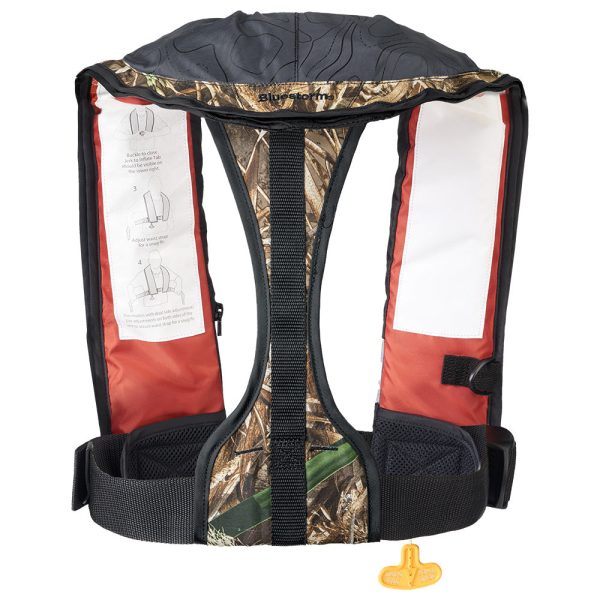 Bluestorm Stratus 35 Auto Type II Inflatable PFD - MAX5 Camo [BS-T1H-22-MX5] Online Sale