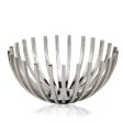 6  Silver Stainless Steel Decorative Bowl For Discount