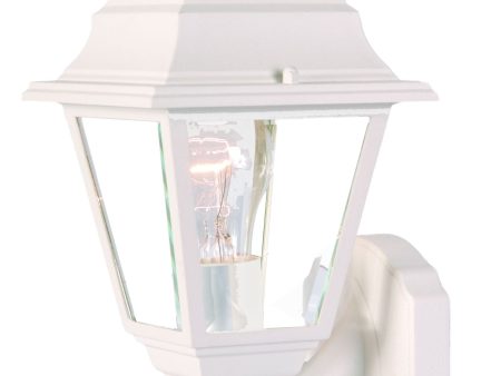 Distressed White Swing Arm Outdoor Wall Light Online now