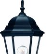 Matte Black Domed Glass Lantern Wall Light Online