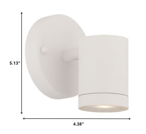 White LED One Light Outdoor Can Shape Wall Sconce For Discount