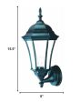 Matte Black Carousel Lantern Wall Light Fashion