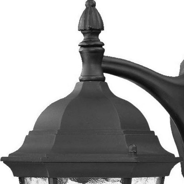 Two Light Matte Black Hanging Carousel Wall Light Cheap