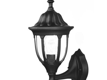 Matte Black Clear Glass Swing Arm Wall Light Online