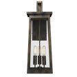 Alden 3-Light Oil-Rubbed Bronze Wall Light Supply