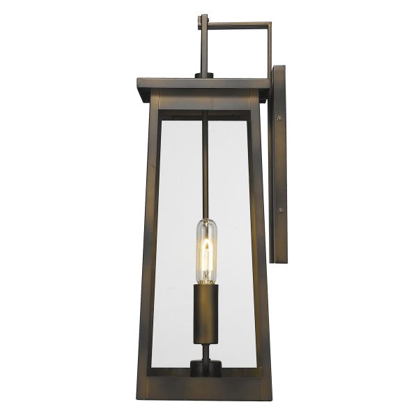 Alden 2-Light Oil-Rubbed Bronze Wall Light Supply